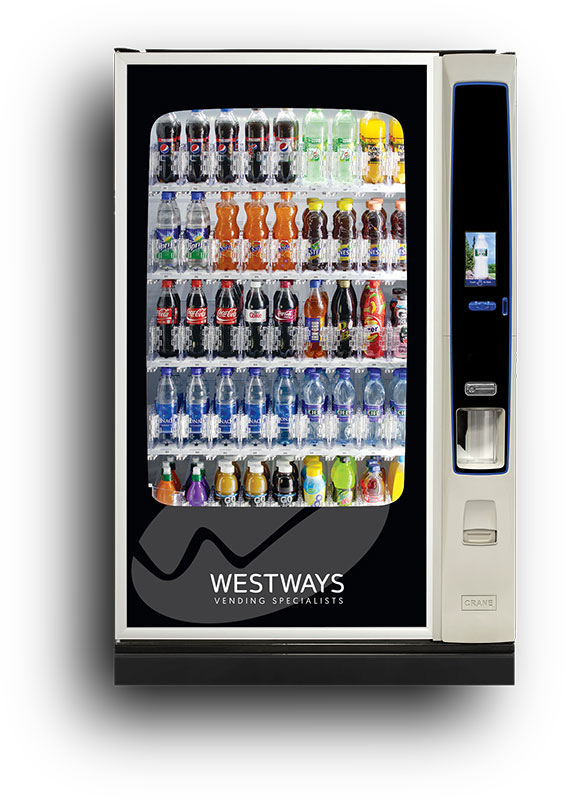 Large Cold Drink Vending Machine Rental