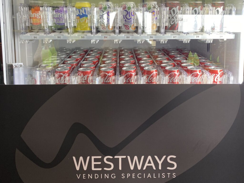 cold drink vending machine leasing in kent