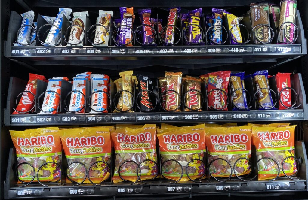 Snack Vending Machine Leasing in East Sussex